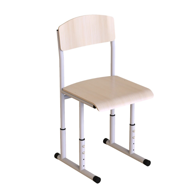 Стілець на круглій трубі з РВ 3-6 HPL (7816) МЕБЛІ ТЕХНОСТИЛЬ